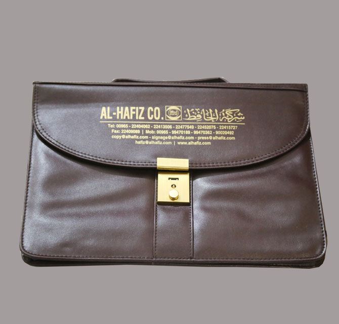 UV Printed Leather Bag